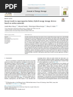 2022 - Recent Trends in Supercapacitor-Battery Hybrid Energy Storage Devices Based On Carbon Materials