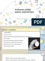 Verificarea Calității Produselor Nealimentare