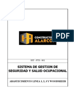 SST - Pts - 001 Abastecimiento Linea 1, 2 y 3