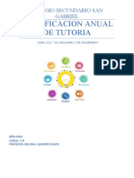 Planificación de Tutoría 2