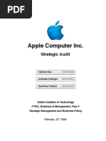 Apple Strategic Audit