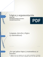 Lógica y argumentación en el derecho