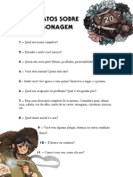 50 Fatos Sobre Seu Personagem