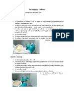 Téc. Cult DX Microb Lab