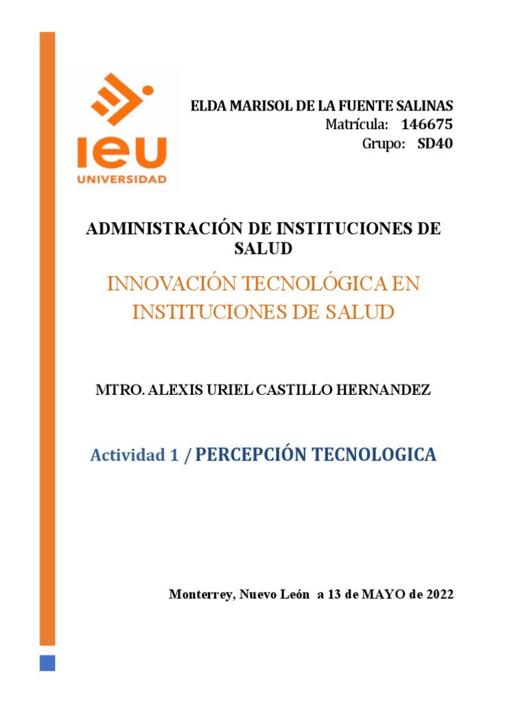 Avances Tecnológicos en Salud Perú 2024 | PDF | Innovación | Hospital