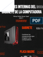 Partes Internas Del Gabinete de La Computadora