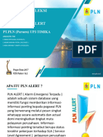 Presentase Aplikasi PLN Alert