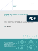 Genematrix Universal Dna/Rna/Protein Purification Kit