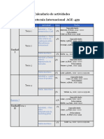 Calendario MKT Internacional