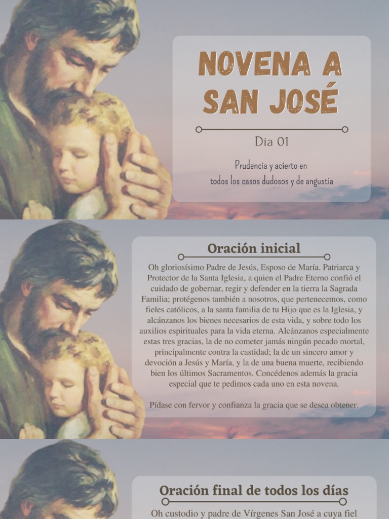 Novena A San Jose PDF