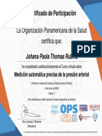 Medición Automática Precisa de La Presión Arterial-Certificado Del Curso 1592027