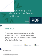 Orientaciones para la elaboración del Examen de Grado COMPLETO