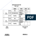 Jadwal Kegiatan Sanlat 1430 H