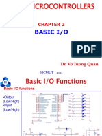 Microcontrollers Chapter 2: Basic I/O Functions