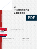 3-C Programming Essentials