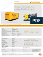 Grupo Electrógeno MP-20I-ME 19.1Kw Insonoro Monofásico EPA Tier