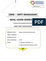 Soal Ujian DLE Semester Ganjil 2021-2022