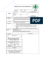 Sop Pembentukan Tim Interprofesi