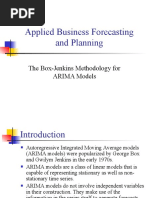 The Box-Jenkins Methodology For RIMA Models