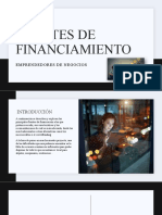 Fuentes de Financiamiento