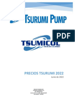 Lista de Precios Tsurumi 2022 - V3 Junio