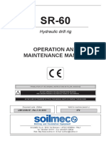 Soilmeco Sr60 Hydraulic Drill Rig Operation and Maintenance