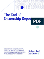 The End of Ownership 2020