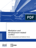 Mediation and Development-Related Conflict: Giedre Jokubauskaite and Catherine Turner