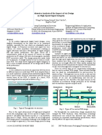 Comprehensive Analysis of The Impact of Via Design On High-Speed Signal Intergrity