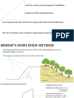 Bishops Method of Analysis