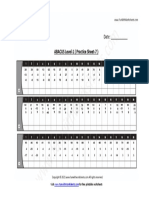 ABACUS Level 1 Practice Sheet 7