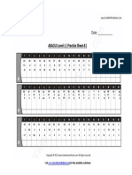 ABACUS Level 1 Practice Sheet 8