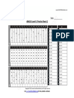 ABACUS Level 5 Practice Sheet 1