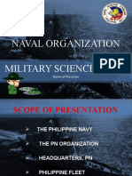 Military Science (Ms-2) Naval Organization: Name of Presenter