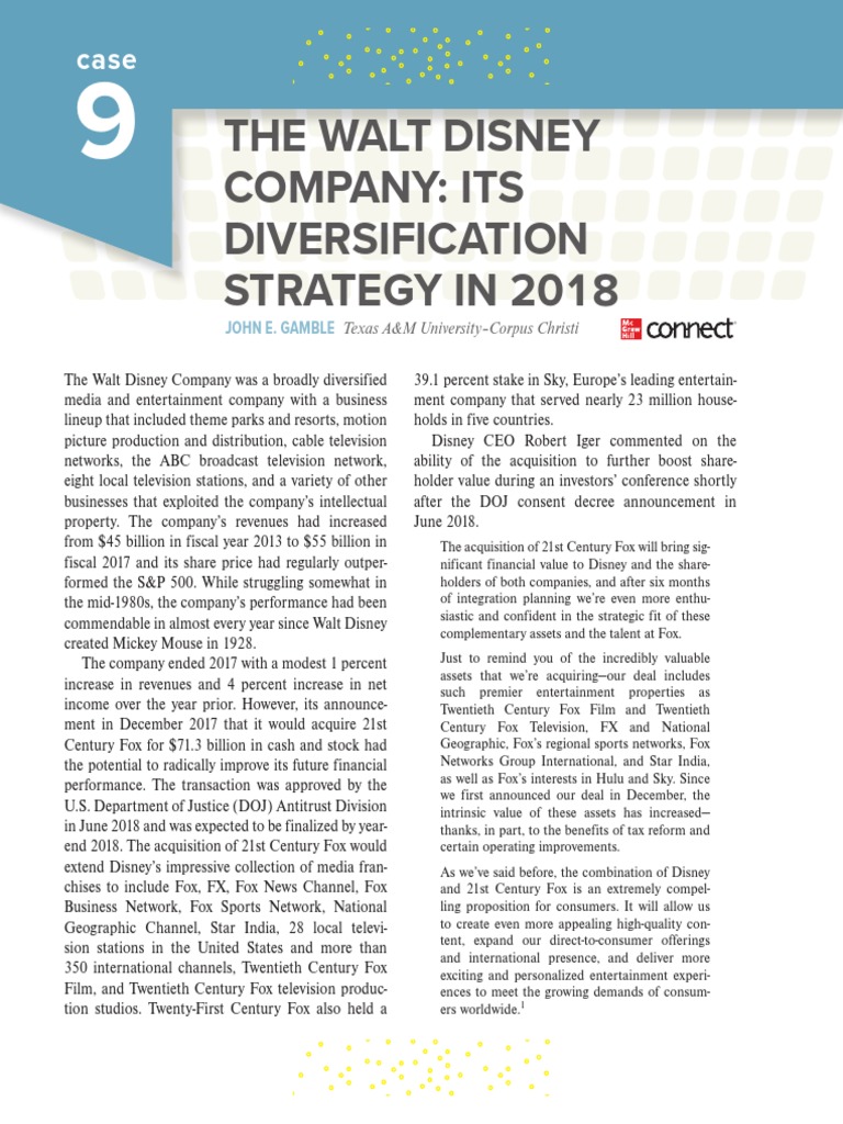DISNEY-Essentials-of-Strategic-Management - The-Quest-for-Competitive ...