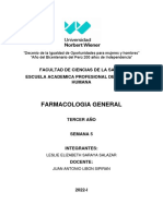 Farmacología General - Opioides, no opioides, antitusicos, expectorantes y mucolíticos