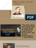 Persuasive Speech Rizal Life and Works 2