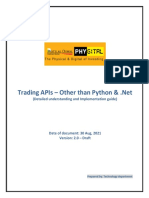 TradingAPI Other Than Python&.Net API 2021 Ver 2.0