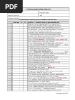 Fuel Station Safety Inspection Checklist | PDF | Filling Station