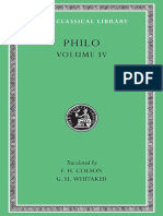 Philo, Volume IV 