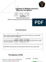 Pain Management in Multiple Sclerosis: What Are The Option?