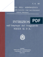 Traguardo IOZZA U.3A 1938 - Manuale Istruzioni (CA401)