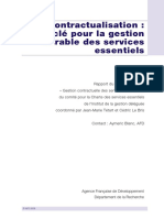 Afd La Contractualisation Gestion Services Essentiels