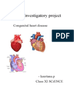 Biology Investigatory Project: Congenital Heart Disease