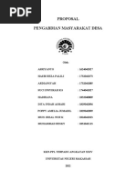 Contoh Proposal Program Kerja KKN | PDF