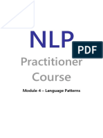 NLP Module 4 Language Patterns