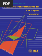 (New Mathematical Library 24) I. M. Yaglom - Geometric Transformations III-Mathematical Association of America (1973)