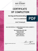 Elearning Recommending With Skill Certificate