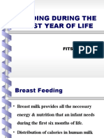 Feeding During The First Year of Life: Fitsum D. MD