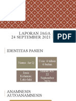 Laporan Jaga Anak 24 September 2021